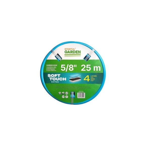 Поливочный шланг STARTUL Garden Soft Touch ST6040-5/8-25 Поливочный шланг STARTUL Garden Soft Touch ST6040-5/8-25