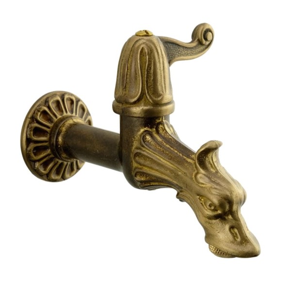 Садовый кран Migliore ARTISTICA "Дракон" декоративный, 16 cm, бронза 18408