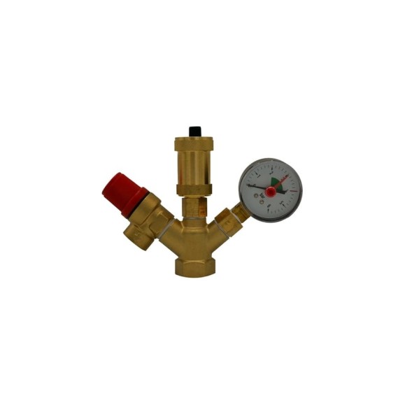 Группа безопасности Rvc COMPACT 3/4 (клапан 3 Bar) 11739 Группа безопасности Rvc COMPACT 3/4 (клапан 3 Bar) 11739