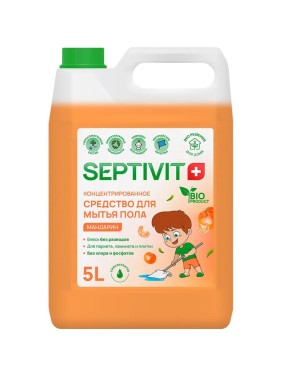 Средство для пола SEPTIVIT "Мандарин", 5л 204_5