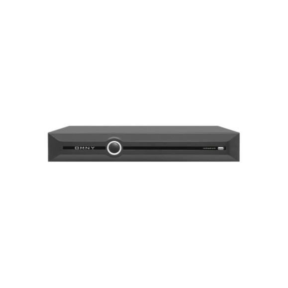 Сетевой IP видеорегистратор OMNY PRO 40 каналов, вх/исх битрейт 400/200Mbits, 4xHDD до 10Тб каждый, 1xHDMI/VGA, 1xGE, трев вх/вых 16/4 OMNY NKU 40N4