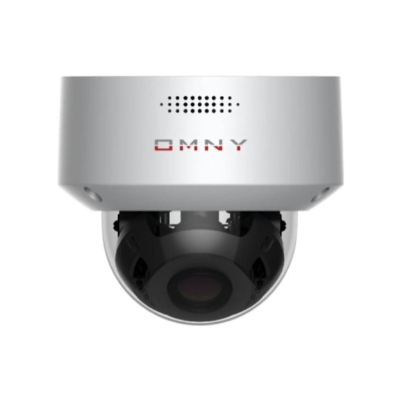 Купольная IP камера OMNY PRO M25F 27135 5Мп (2592x1944) 30к/с, 2.7-13.5мм мотор, встр.микр/EasyMic, аудиовыход, 802.3af A/B, 12±1В DC, ИК до 50м OMNY M25F 27135