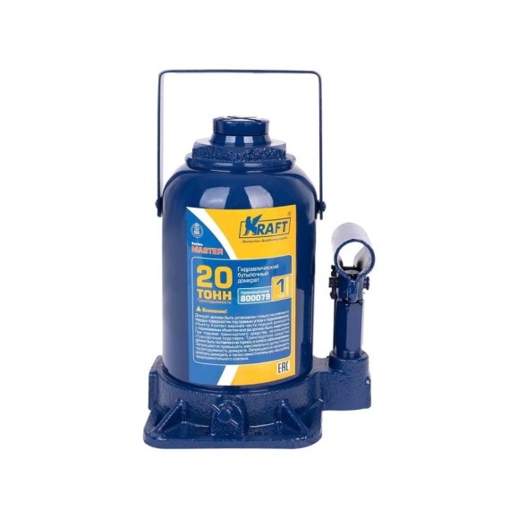 Бутылочный домкрат KRAFT 20т Master KT 800079 Бутылочный домкрат KRAFT 20т Master KT 800079