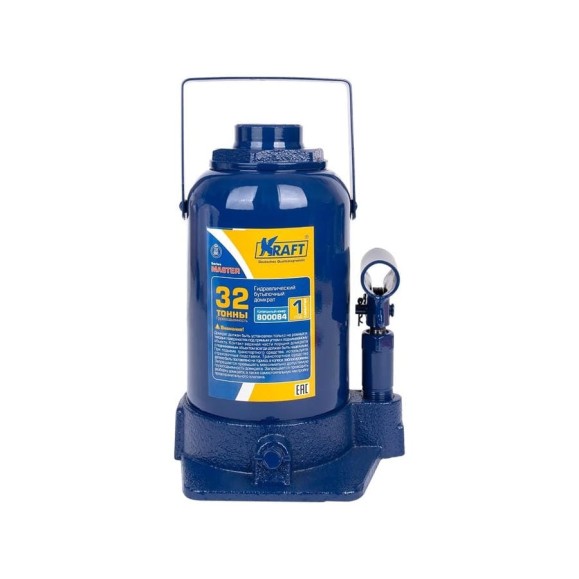 Бутылочный домкрат KRAFT 32т Master KT 800084 Бутылочный домкрат KRAFT 32т Master KT 800084