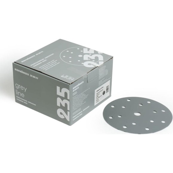 Диск шлифовальный на пленочной основе 235 Grey Zirconia Р2000, 100 шт, 150 мм, 15 отверстий SANDWOX 235.150.2000.15 Диск шлифовальный на пленочной основе 235 Grey Zirconia Р2000, 100 шт, 150 мм, 15 отверстий SANDWOX 235.150.2000.15