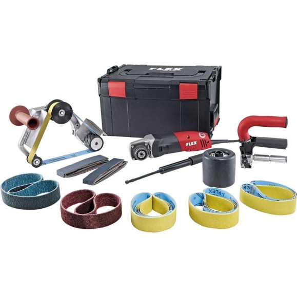 Ленточная и сатинировальная машина FLEX TRINOX BSE 14-3 INOX Set 433454