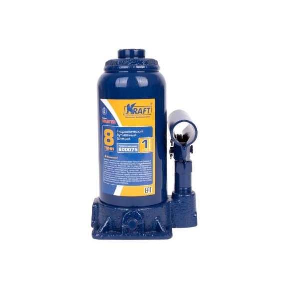 Бутылочный домкрат KRAFT 8т Master  KT 800075