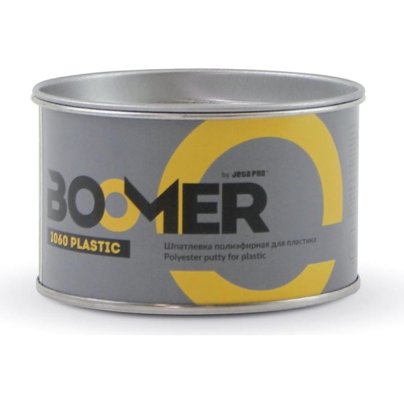 Полиэфирная шпатлевка для пластика BOOMER Plastic (0,5+0,015 кг) 1060/0,5