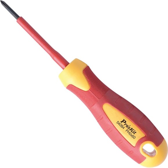 Отвертка ProsKit SD-810-P0 (аналог SD-800-P0) диэлектрическая 1000В (+ #0x60) С00040252