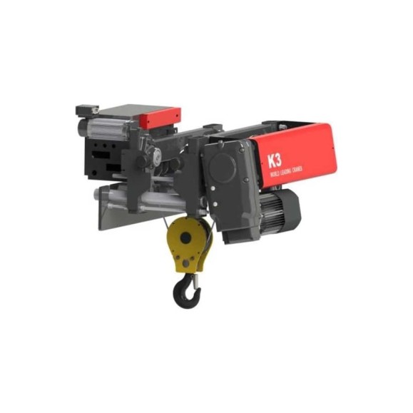 Электрическая канатная передвижная таль WORLDHOISTS K3104L-5Т-6М UCDWH56
