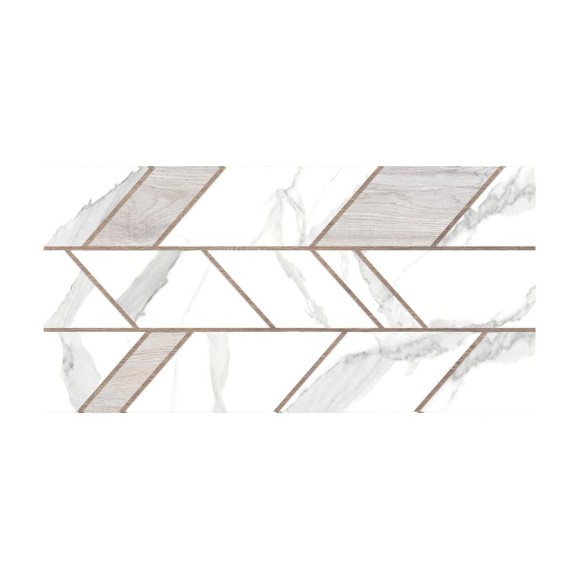 Плитка настенная Вертус Бокс Калакатта / Vertus Box Calacatta AltaCera 249х500х7,5 (12 шт в уп) WT9BOX15