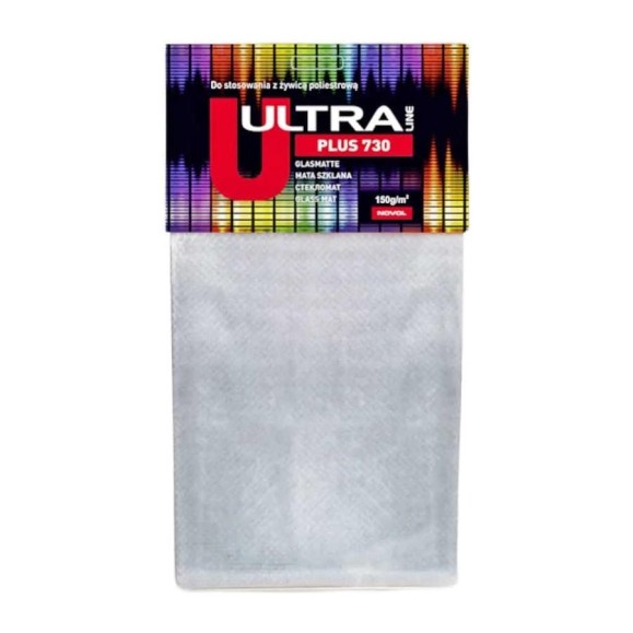 Стекломат NOVOL ULTRA PLUS 730, 150г/кв.м., 0,5 кв.м. 91110 Стекломат NOVOL ULTRA PLUS 730, 150г/кв.м., 0,5 кв.м. 91110