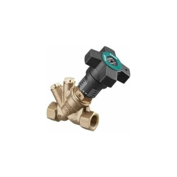 Регулирующий вентиль Oventrop Aquastrom С PN 16, Ду 15, Rp1/2 x Rp1/2, бронза 4208152