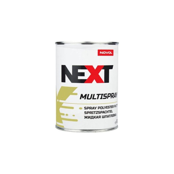 Шпатлевка NOVOL next multispray 0,80+0,08 л жидкая 90941