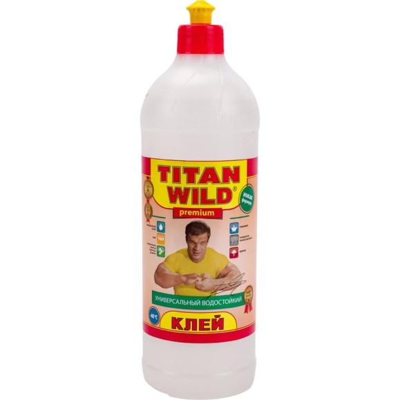 Полимерный клей TITAN WILD Premium 1 л TWP1,0 Полимерный клей TITAN WILD Premium 1 л TWP1,0