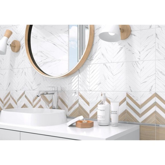 Облицовочная рельефная плитка AlmaCeramica Tokio 200x600x8 15 шт в уп TWU11TOK414