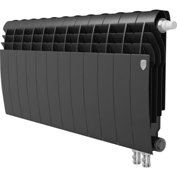 Радиатор ROYAL THERMO BiLiner 350 /Noir Sable VR - 12 секций НС-1196732