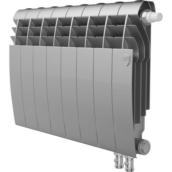 Радиатор ROYAL THERMO BiLiner 350 /Silver Satin VR - 8 секций НС-1196740