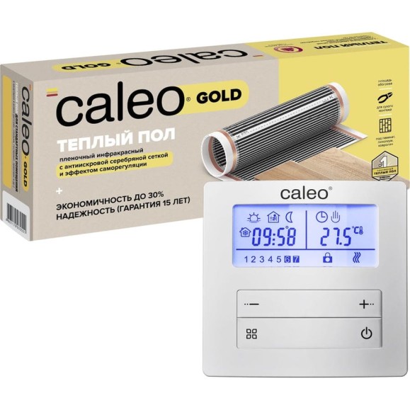 Комплект теплого пола GOLD (ЗОЛОТО) 170-0,5-4,0 + C950 Caleo 0К-00000950 Комплект теплого пола GOLD (ЗОЛОТО) 170-0,5-4,0 + C950 Caleo 0К-00000950