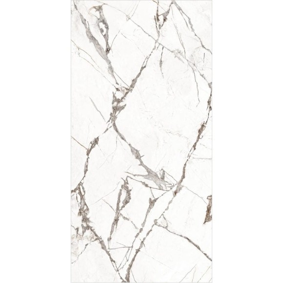 Керамогранит Global Tile Timeline формат 60x120 см, белый, в коробке 1.44 кв. м GT120604703PR