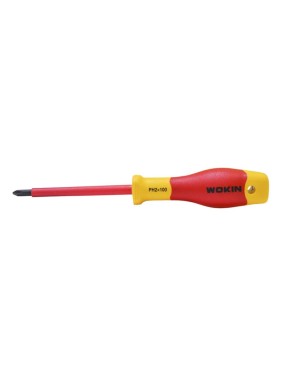 Диэлектрическая отвертка крестовая Wokin PH2x100 мм 1352860