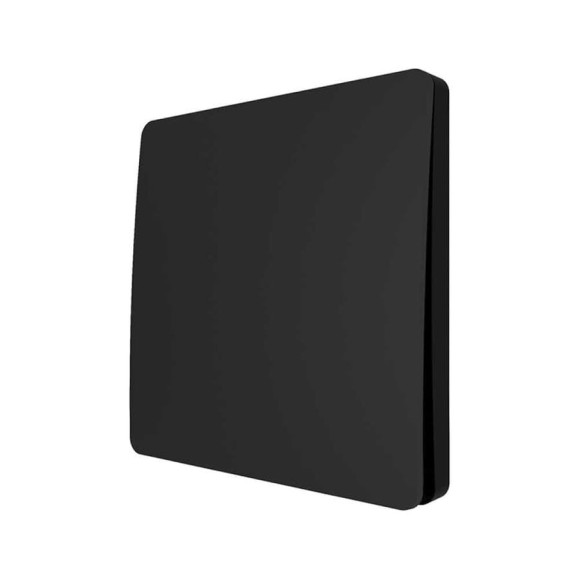 Дистанционный 1-клавишный выключатель GRITT Space черный, без реле, IP67 13010