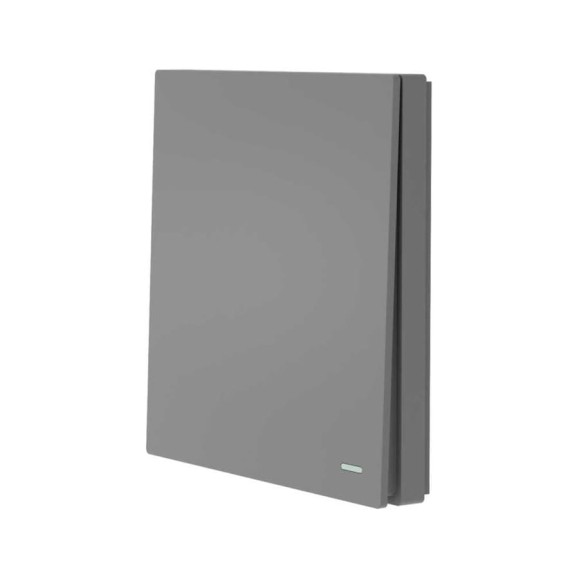 Беспроводной 1-клавишный выключатель GRITT Evolution графит, IP67, без реле 14010