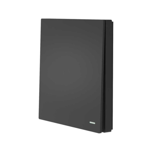 Беспроводной 1-клавишный выключатель GRITT Evolution антрацит, IP67, без реле 14004
