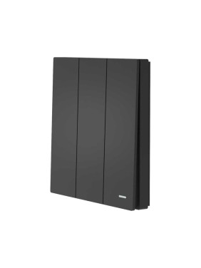 Беспроводной 3-клавишный выключатель GRITT Evolution антрацит, IP67, без реле 14006 Беспроводной 3-клавишный выключатель GRITT Evolution антрацит, IP67, без реле 14006