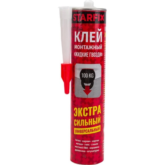 Монтажный клей STARFIX жидкие гвозди 300 мл SM-68139-1