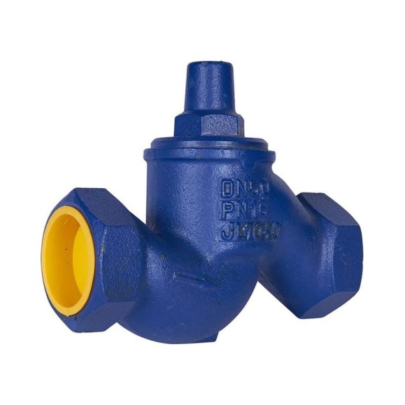 Обратный клапан Zetkama подъемный, чугун, ду50 ру16 м/м tmax=200 RG008VC265UQ8F