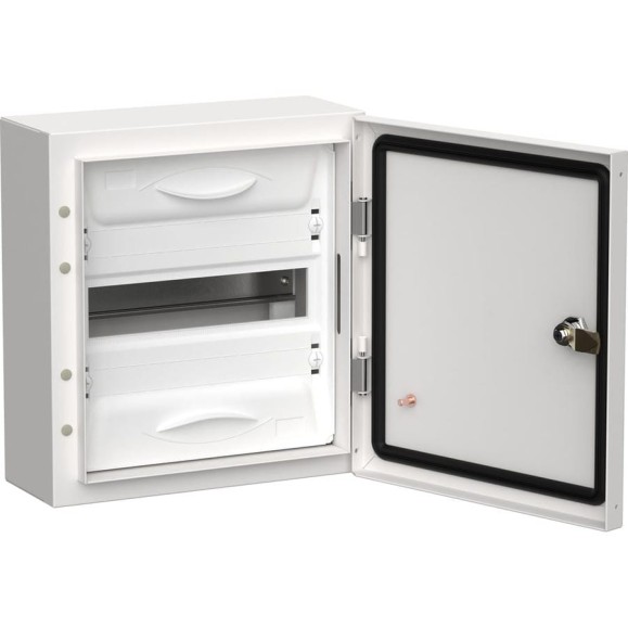 Корпус IEK Titan 5 щрн-12 (1x12) 335x310x140, ip54, белый, металлический TI5-50-N-012-54