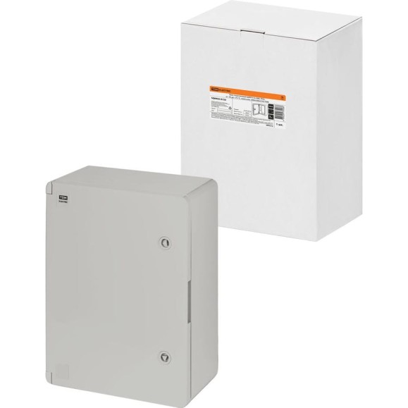 Навесной пластиковый бокс TDM ELECTRIC ЩМП-0-4, abs, ip65, от -45 до +75 с,(400x300x210) SQ0932-0123 Навесной пластиковый бокс TDM ELECTRIC ЩМП-0-4, abs, ip65, от -45 до +75 с,(400x300x210) SQ0932-0123