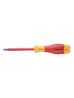Диэлектрическая отвертка Wokin шестигранная, HEX6x100 мм 1352886