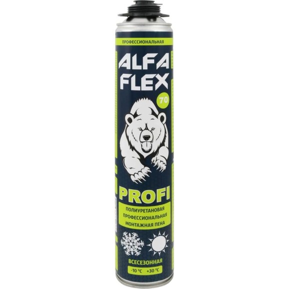 Пена пистолетная ALFAFLEX Profi 70 всесезонная, 70 л 788710