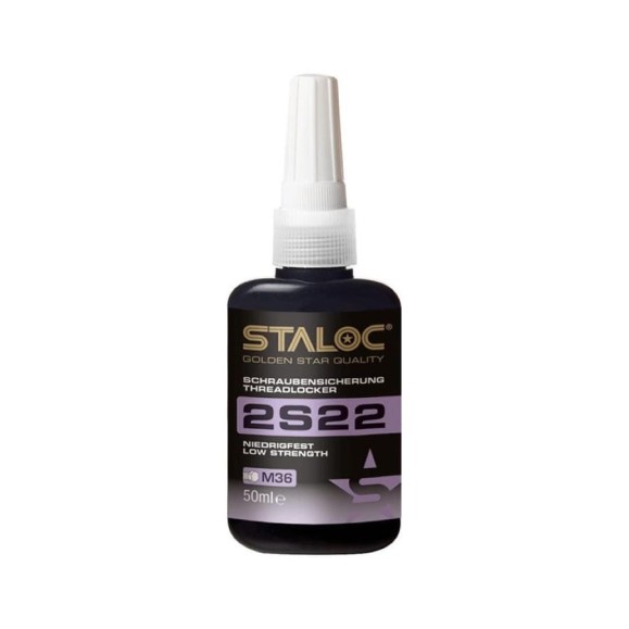 Фиксатор резьбовых соединений низкой прочности STALOC 2s22 50 мл 104408940 Фиксатор резьбовых соединений низкой прочности STALOC 2s22 50 мл 104408940