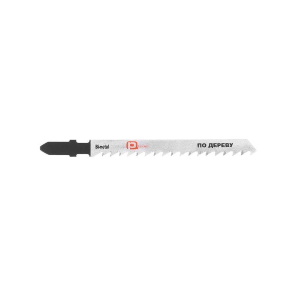 Пилки для электролобзика по дереву T144DF, 75x4 мм, 2 шт, EU-хвостовик PQTools ЛК-00003375