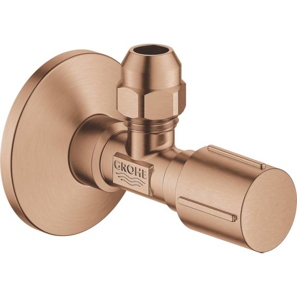 Угловой вентиль Grohe 1/2 дюйма-3/8 дюйма, 1 шт, теплый закат, матовый 22037DL0 Угловой вентиль Grohe 1/2 дюйма-3/8 дюйма, 1 шт, теплый закат, матовый 22037DL0