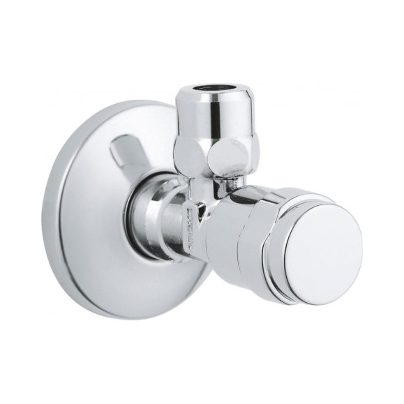 Угловой вентиль Grohe 1/2″-3/8″ для подключения смесителей, хром 41263000 Угловой вентиль Grohe 1/2″-3/8″ для подключения смесителей, хром 41263000