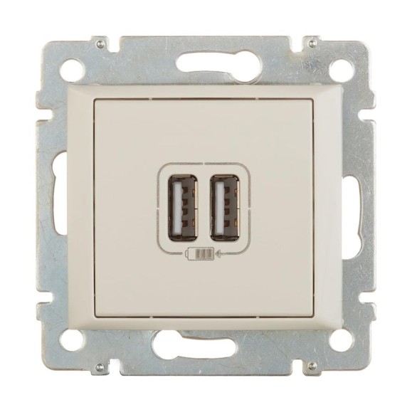 2-pозетка USB Legrand Valena слоновая кость 694372