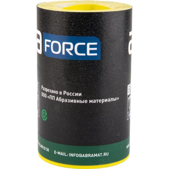 Бумага наждачная (5 м; 115 мм; Р180; желтая) Abraforce 26600 Бумага наждачная (5 м; 115 мм; Р180; желтая) Abraforce 26600