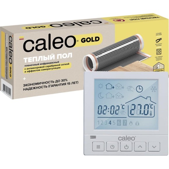 Комплект теплого пола GOLD (ЗОЛОТО) 170-0,5-5,0 + SM930 (СМ930) Caleo 0К-00000933 Комплект теплого пола GOLD (ЗОЛОТО) 170-0,5-5,0 + SM930 (СМ930) Caleo 0К-00000933