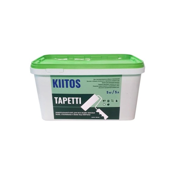 Готовый клей для обоев KIITOS tapetti 5 л 7930123610462 Готовый клей для обоев KIITOS tapetti 5 л 7930123610462