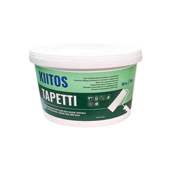 Готовый клей для обоев KIITOS tapetti 10 л 7930123610479 Готовый клей для обоев KIITOS tapetti 10 л 7930123610479