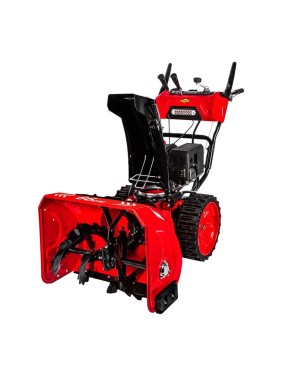 Бензиновый снегоуборщик DDE ST7066LE SnowEngine 6,0 л.с, ширина 66 см, скор. +6/-2, колеса 16, управление на панели, электрический старт, фара 798-492