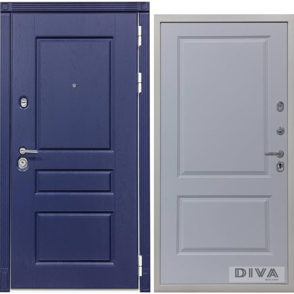 Дверь DIVA 45 2050x960 мм, правая, Роял синий - Д7 Силк Маус УТ-00075141 Дверь DIVA 45 2050x960 мм, правая, Роял синий - Д7 Силк Маус УТ-00075141