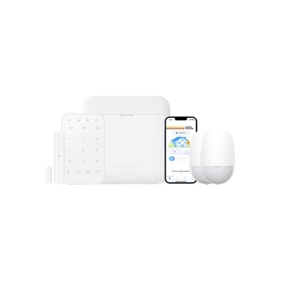 Комплект охраны Цезарь Сателлит 2-комнатной квартиры Hikvision БАЗОВЫЙ 111613 Комплект охраны Цезарь Сателлит 2-комнатной квартиры Hikvision БАЗОВЫЙ 111613