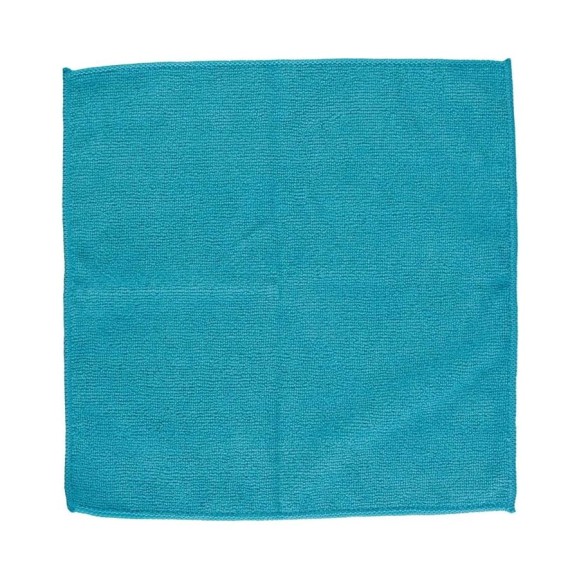 Хозяйственная салфетка Комус из микрофибры, универсальная, 280 г/м2, 30x30 см, синяя 1612803