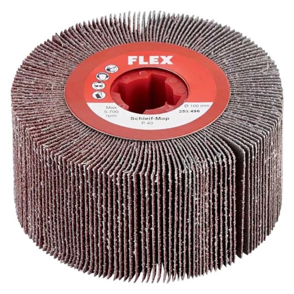 Шлифовальный наборный круг Mop (100х50 мм, Р120) SW-M P120 FLEX 250501 Шлифовальный наборный круг Mop (100х50 мм, Р120) SW-M P120 FLEX 250501