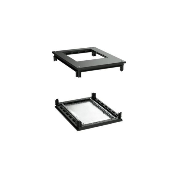 Крыша с фланцем и основание для напольных 19" it-корпусов дкс серии cqe DKC 800x1200, ral9005 R5KTB812FITB